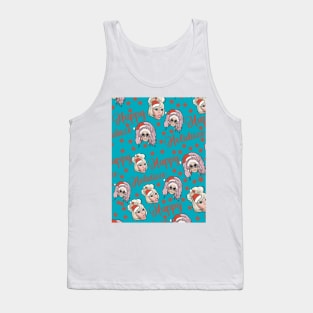 Trixie and Katya happy holidaze pattern Tank Top